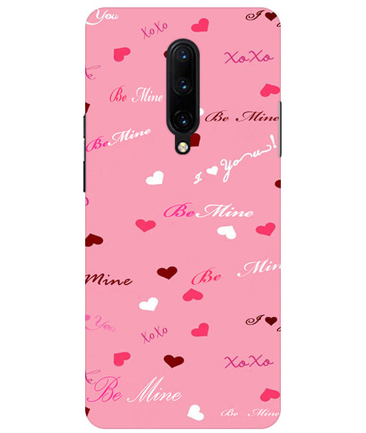 Be Mine Back Cover For  OnePlus 7 Pro