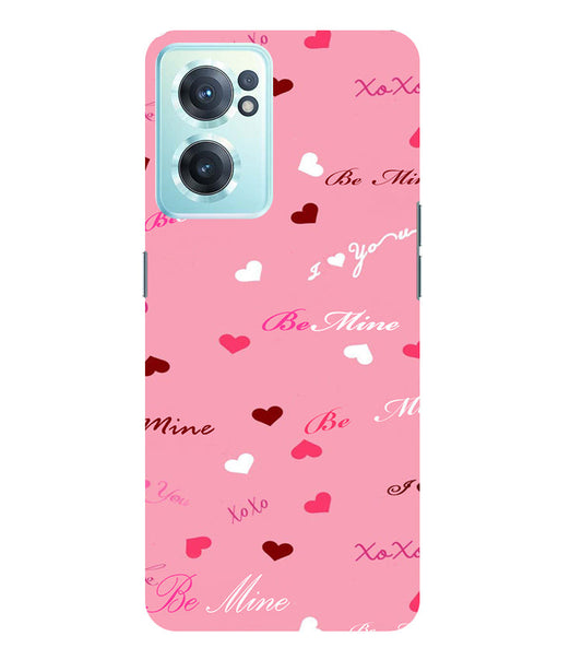 Be Mine Back Cover For  Oneplus Nord CE 2  5G