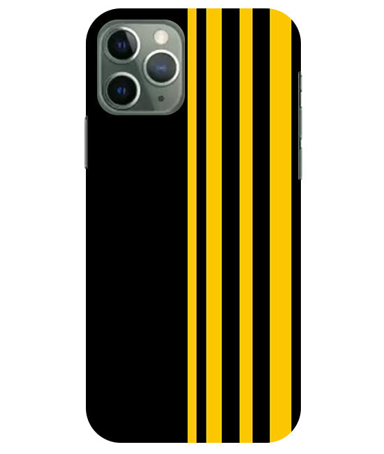 Vertical  Stripes Back Cover For  Apple Iphone 11 Pro