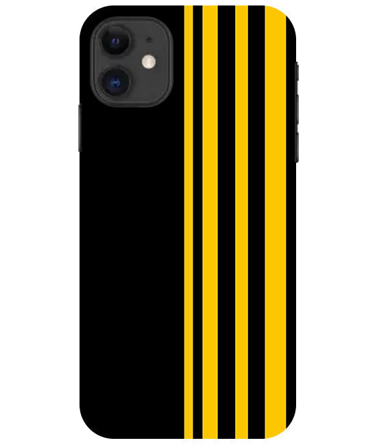 Vertical  Stripes Back Cover For  Apple Iphone 11