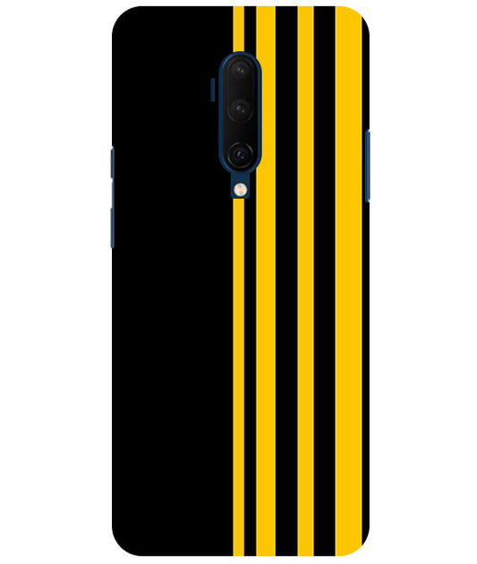 Vertical  Stripes Back Cover For  Oneplus 7T Pro