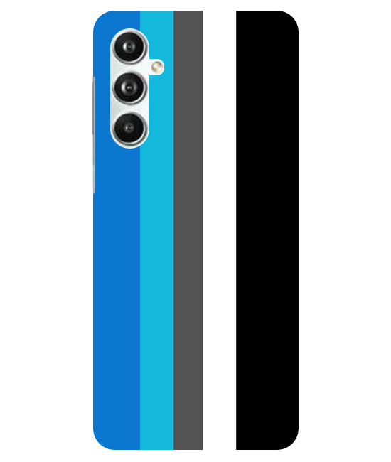 Vertical Multicolor  Stripes Back Cover For  Samsug Galaxy F54 5G / M54 5G