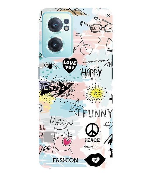 Love You Back Cover For  Oneplus Nord CE 2  5G