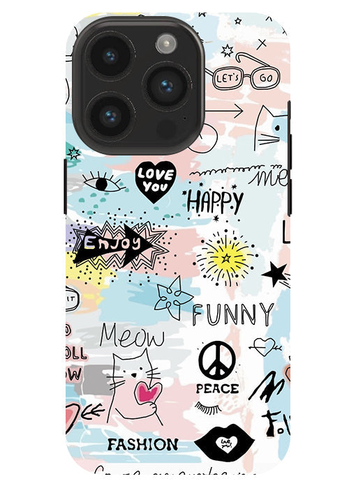 Love You Back Cover For  Apple Iphone 14 Pro Max