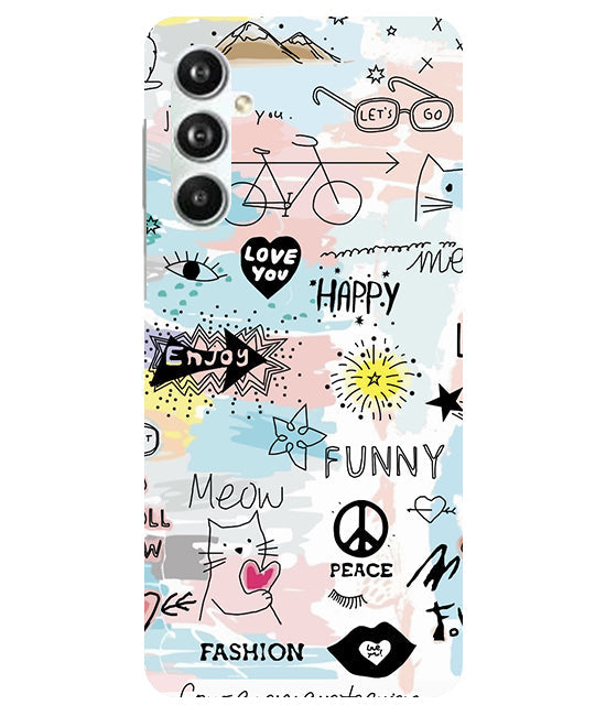 Love You Back Cover For  Samsug Galaxy F54 5G / M54 5G