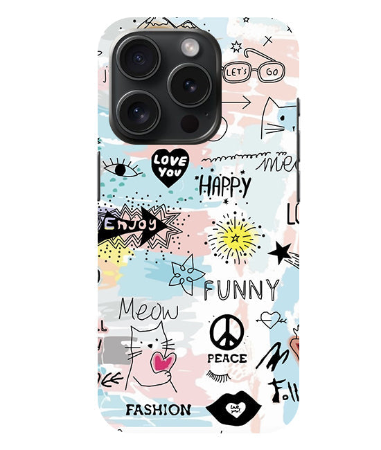 Love You Back Cover For  Apple Iphone 15 Pro