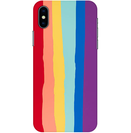 Rainbow Back Cover For Apple Iphone Xs