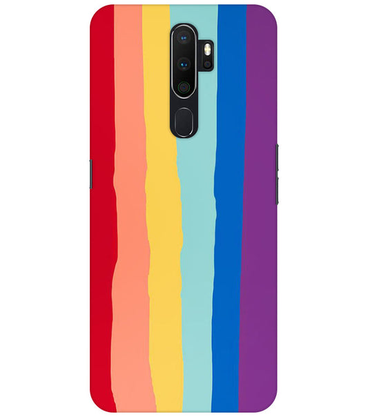 Rainbow Back Cover For Oppo A5 2020