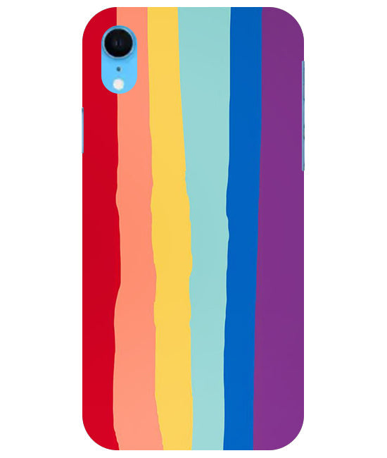 Rainbow Back Cover For Apple Iphone Xr