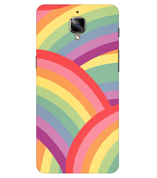 Rainbow Multicolor Back Cover For Oneplus 3/3T