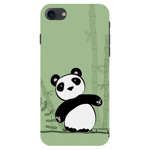 Panda Back Cover For  Apple Iphone 8