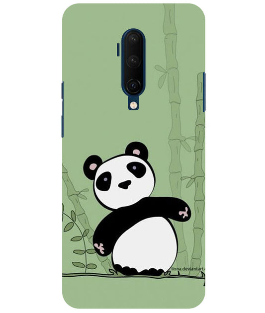 Panda Back Cover For  Oneplus 7T Pro