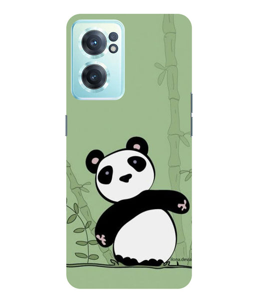 Panda Back Cover For  Oneplus Nord CE 2  5G