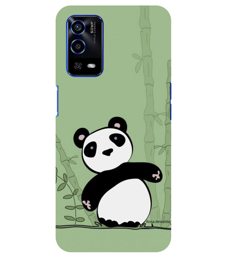 Panda Back Cover For  Oppo A53S 5G