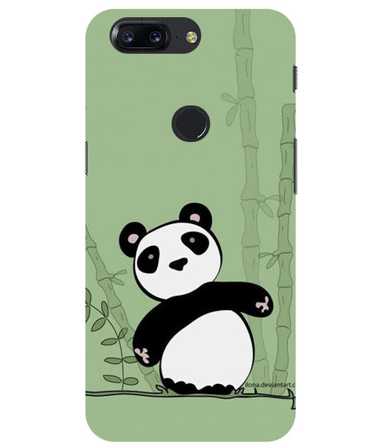 Panda Back Cover For  Oneplus 5T