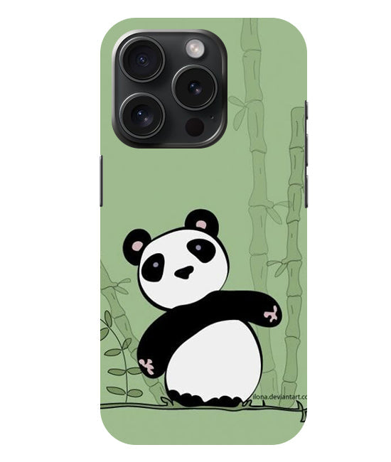 Panda Back Cover For  Apple Iphone 15 Pro Max