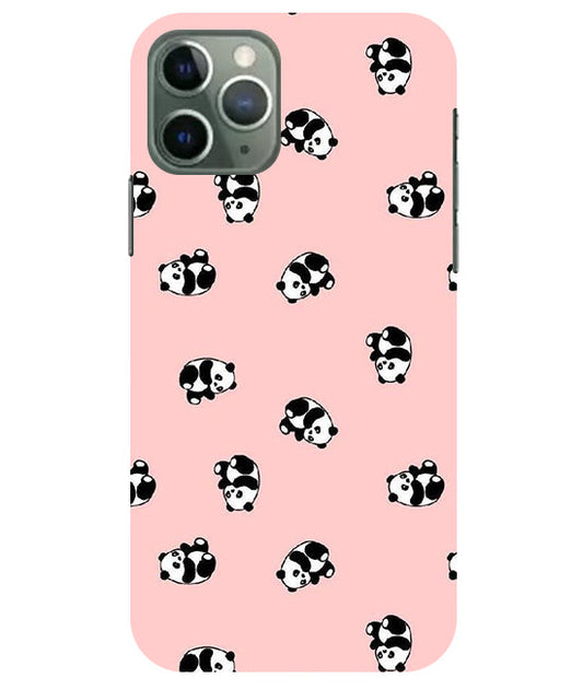 Cuties Panda Printed Back Cover For  Apple Iphone 11 Pro