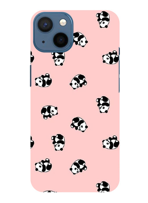 Cuties Panda Printed Back Cover For  Apple Iphone 15