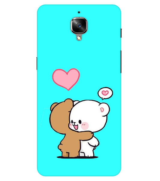 Love Panda Back Cover For  Oneplus 3/3T