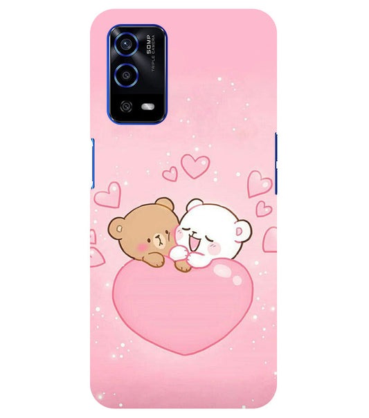 Smile Panda Back Cover For  Oppo A53S 5G