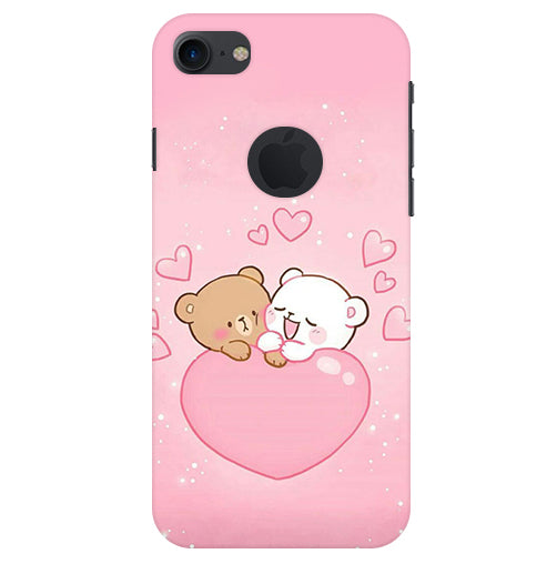 Smile Panda Back Cover For  Apple Iphone 8 Logocut