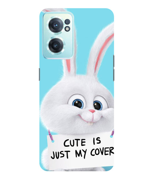 Cute is just my cover Back Cover For  Oneplus Nord CE 2  5G