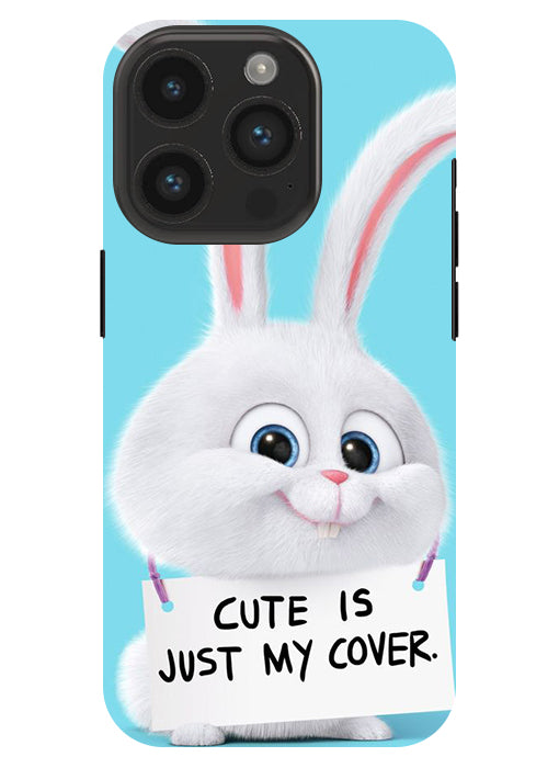 Cute is just my cover Back Cover For  Apple Iphone 14 Pro