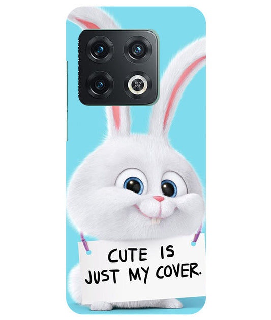 Cute is just my cover Back Cover For  Oneplus 10 Pro 5G