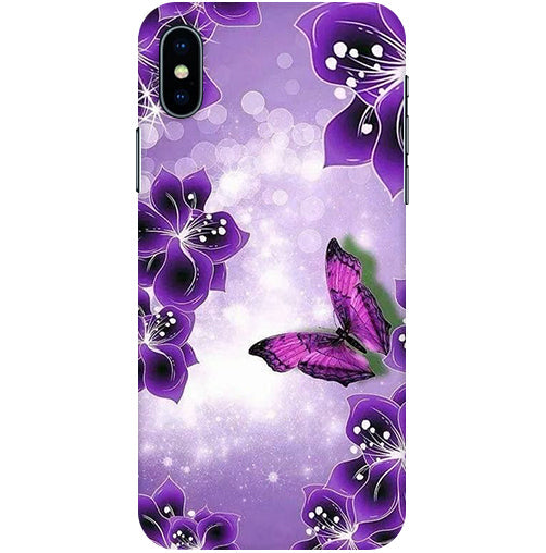 Butterfly Back Cover For Apple Iphone Xs Max