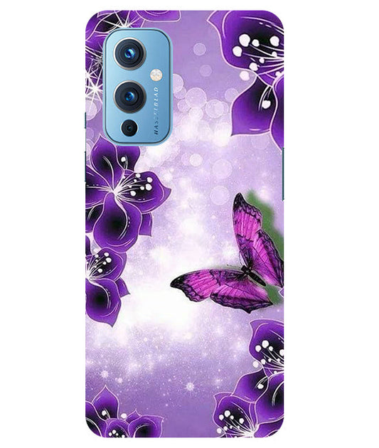 Butterfly Back Cover For Oneplus 9