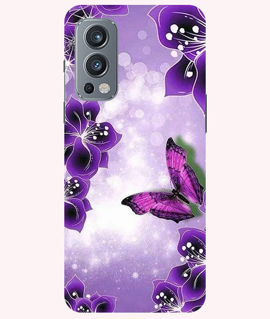 Butterfly Back Cover For Oneplus Nord 2 5G