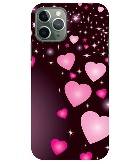 Heart Design Printed Back Cover For Apple Iphone 11 Pro