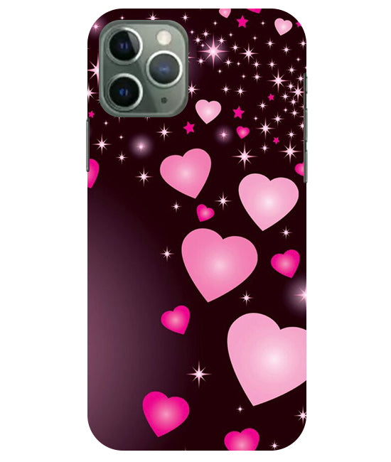 Heart Design Printed Back Cover For Apple Iphone 11 Pro Max