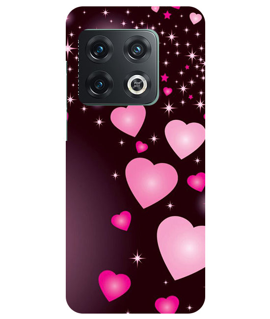 Heart Design Printed Back Cover For Oneplus 10 Pro 5G