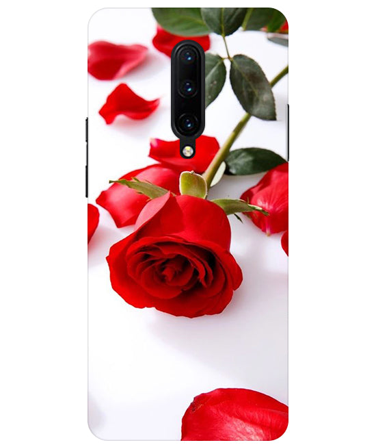 Rose Design Back Cover For OnePlus 7 Pro