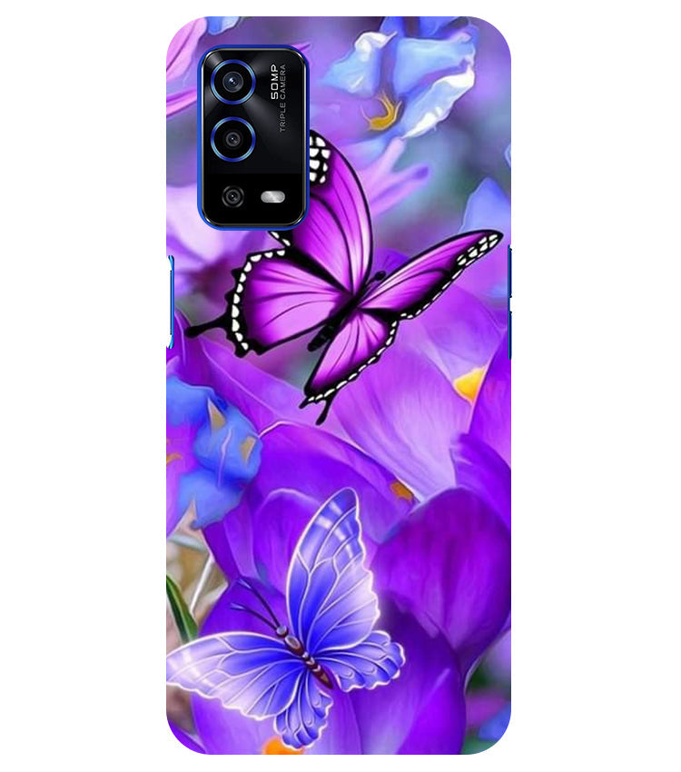Butterfly 1 Back Cover For Oppo A16