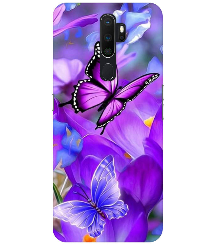 Butterfly 1 Back Cover For Oppo A5 2020