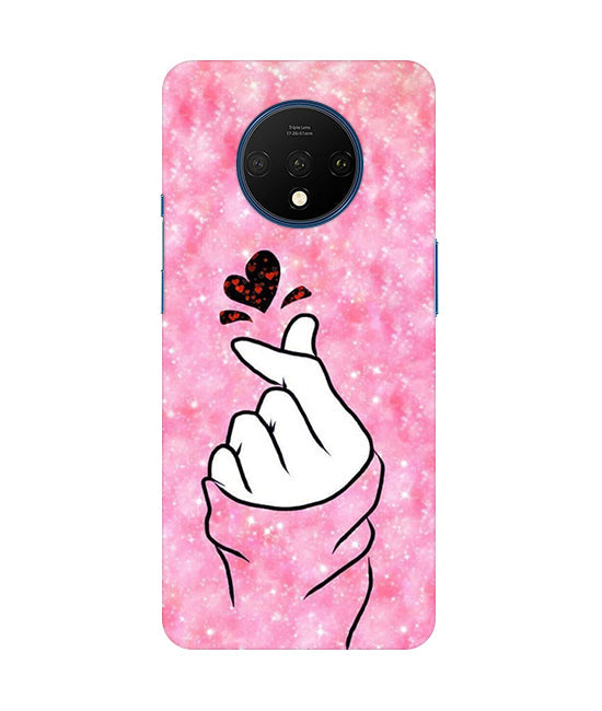 Finger Heart 1 Back Cover For  Oneplus 7T