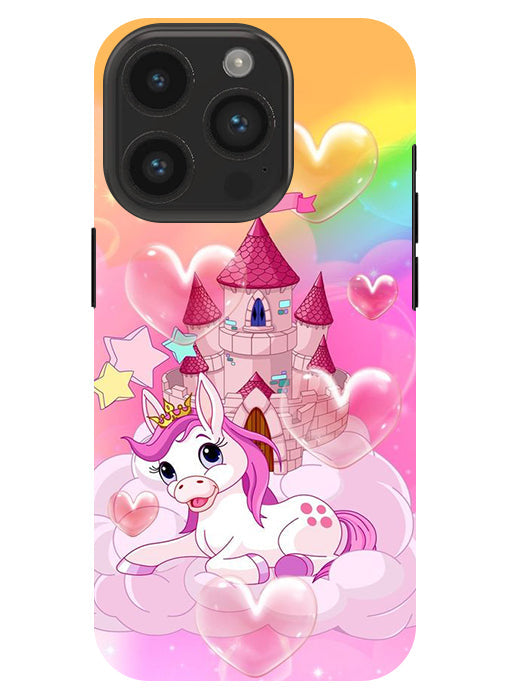 Cute Unicorn Design back Cover For  Apple Iphone 14 Pro Max