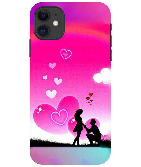 Beautiful Couple Propose  Back Cover For  Apple Iphone 11