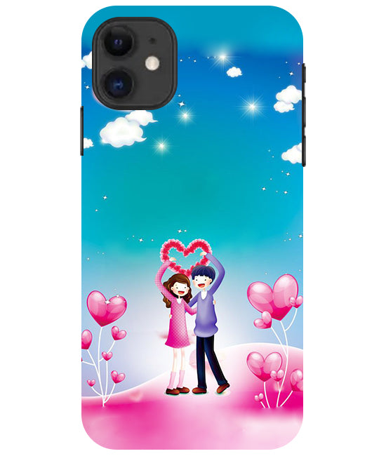 Couple Heart Back Cover For  Apple Iphone 11