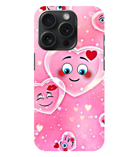 Smile Heart Back Cover For  Apple Iphone 15 Pro Max