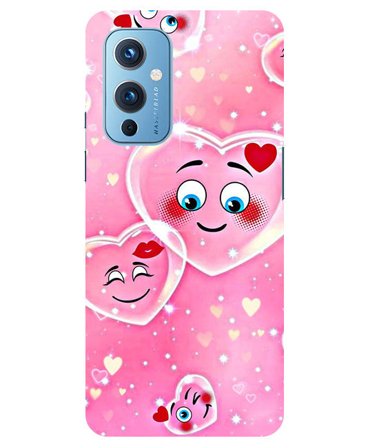 Smile Heart Back Cover For  Oneplus 9