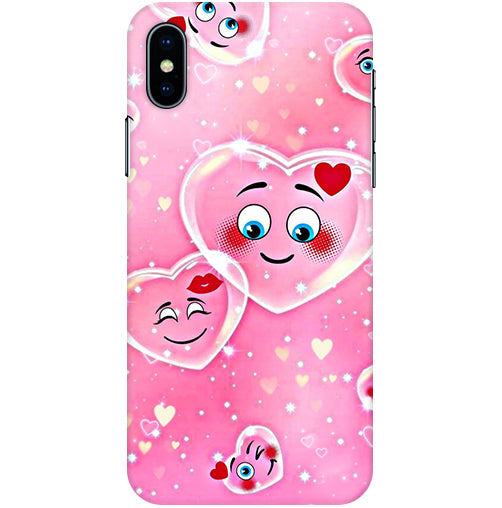 Smile Heart Back Cover For  Apple Iphone Xs