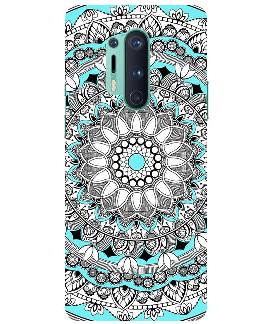 Mandala art Back Cover For  Oneplus 8 Pro