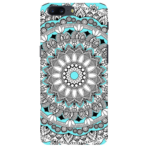 Mandala art Back Cover For  Oneplus 5