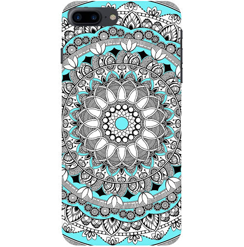 Mandala art Back Cover For  Apple Iphone 7 Plus