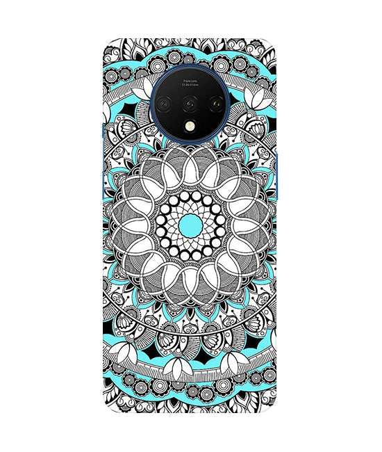 Mandala art Back Cover For  Oneplus 7T