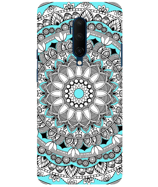 Mandala art Back Cover For  Oneplus 7T Pro