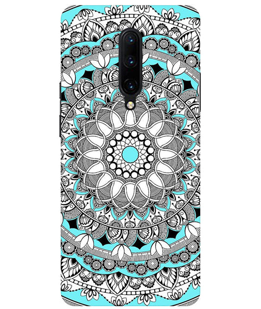 Mandala art Back Cover For  OnePlus 7 Pro